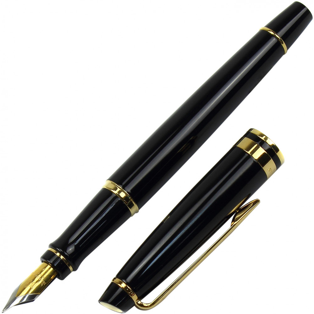 Ручка перова EXPERT Black FP, затиск - сталь, чорн. Waterman - фото 5