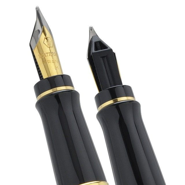 Ручка перова EXPERT Black FP, затиск - сталь, чорн. Waterman - фото 6