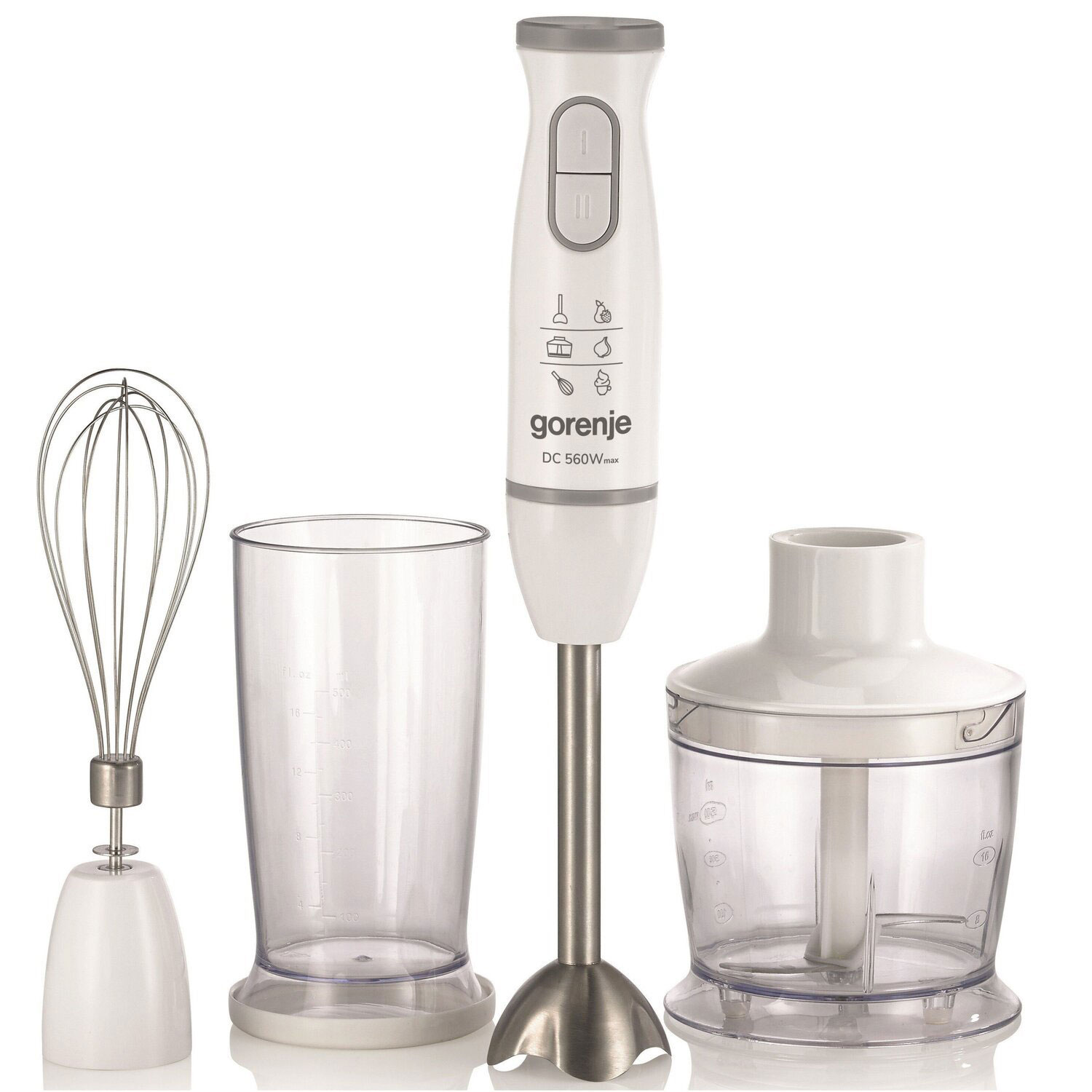 Блендер погружний GORENJE HBC564QW, біл. GORENJE - фото 6