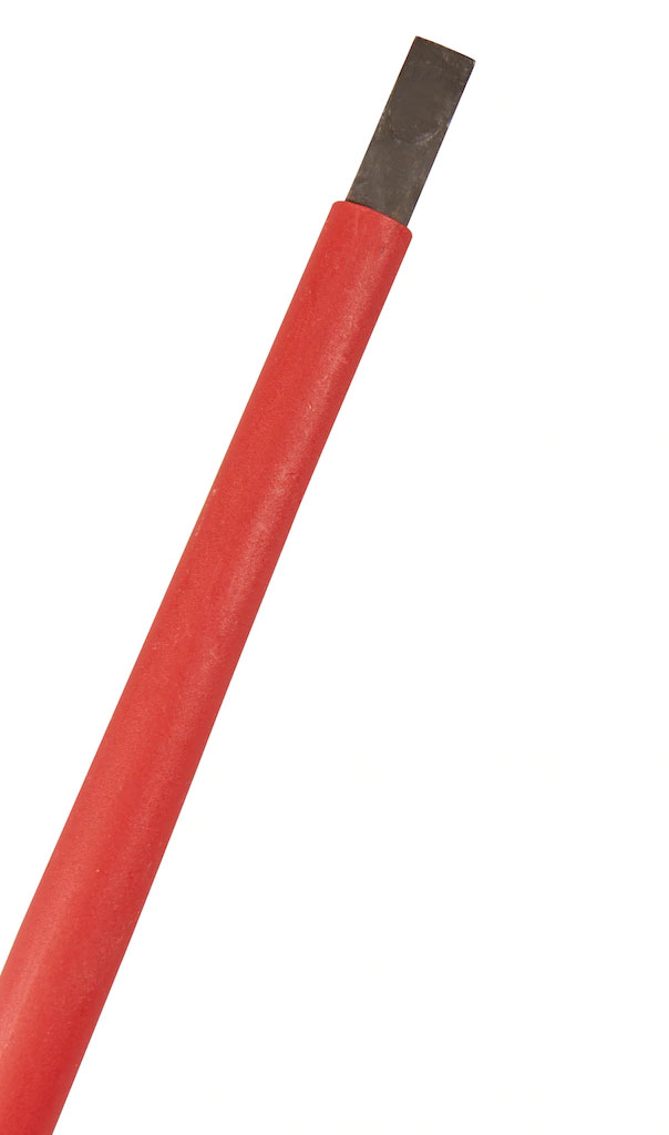 Отвертка шлиц диэлектрическая VDE DIN ISO 2380 4,0X100, красн. WGB - фото 2