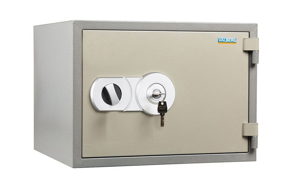 Сейф огнестойкий (360*480*430мм.) ключевой замок, FRS-36 KL, коричн. Valberg - фото 3