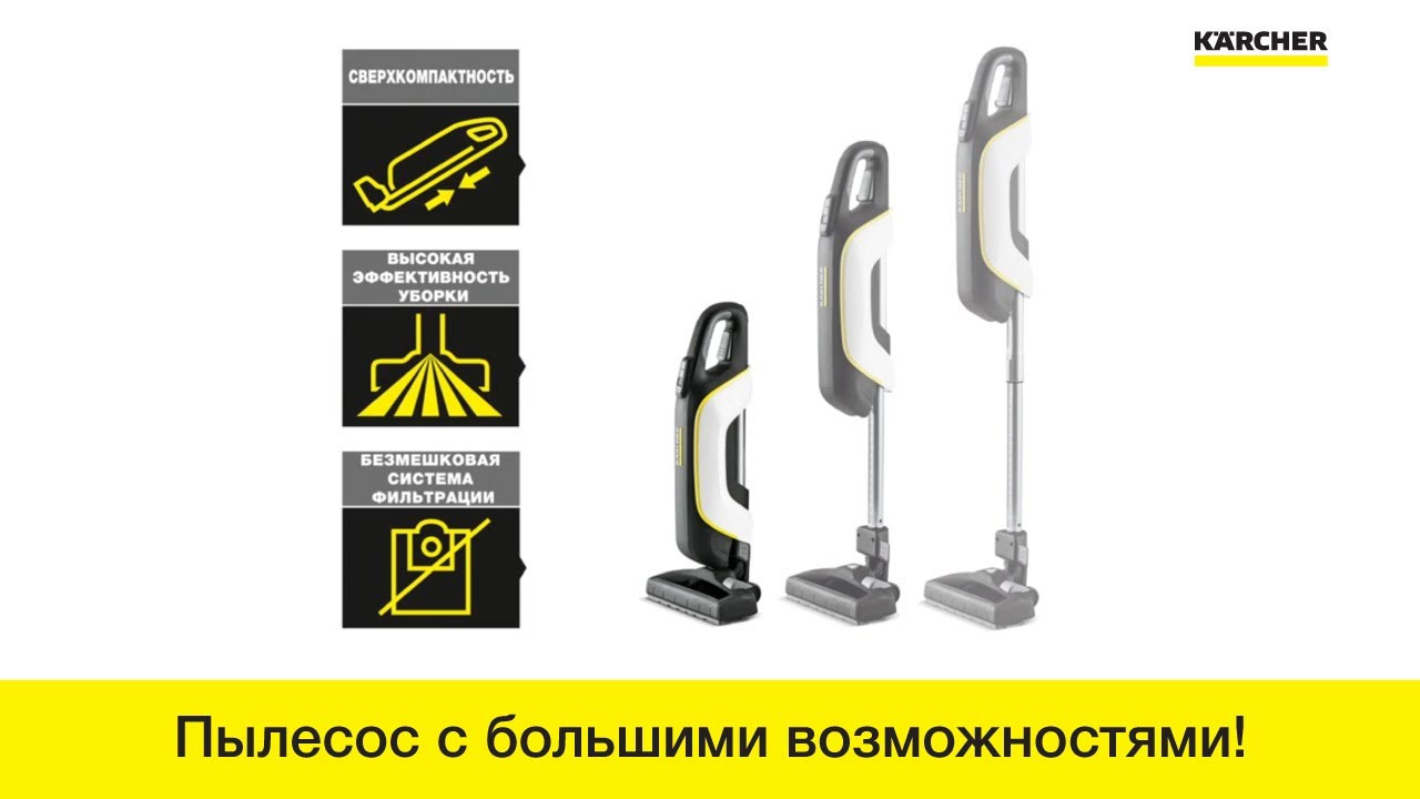 Пилосос для сухого прибирання компактний VC 5 Premium Kaercher - фото 7