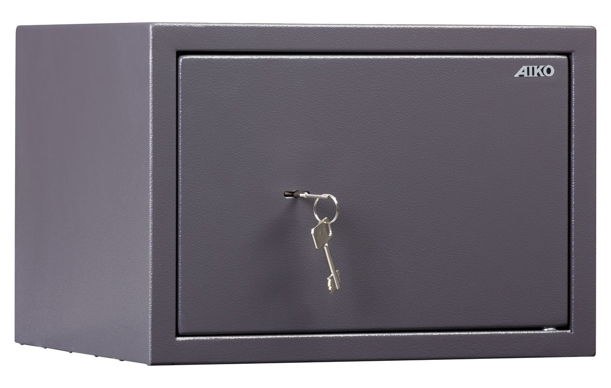 Сейф офісний (300*435*360мм.) з ключовим замком, 1 полиця TSN.30, графіт AIKO - фото 4