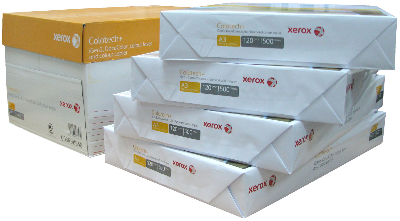 Бумага Colotech+ A3, 120гр./м2., 500листов (003R98848) XEROX - фото 2