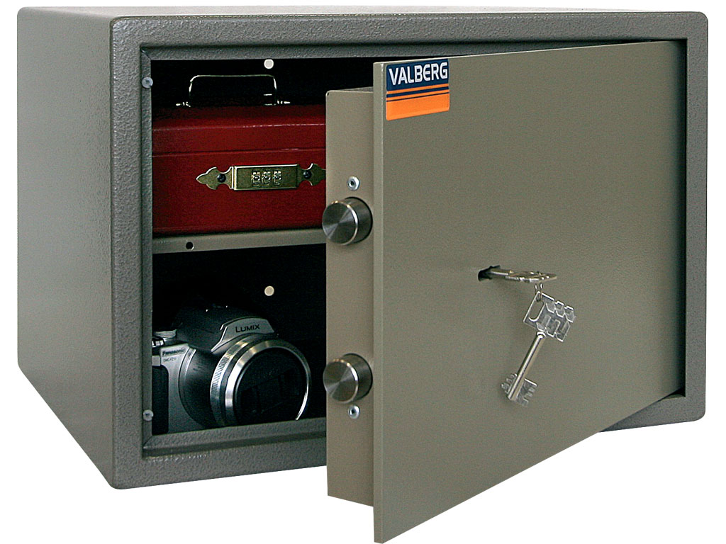 Сейф офісний (300*440*377), ключовий замок ASM-30 Valberg - фото 1