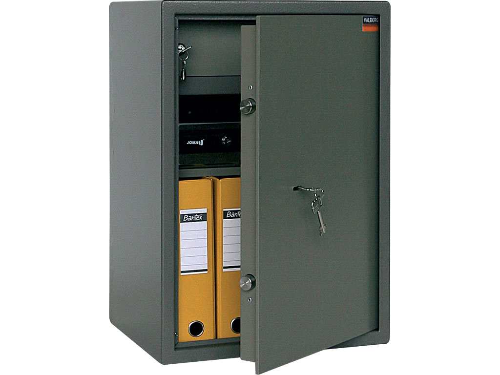Сейф офисный (630*440*377мм.) ключевой замок, ASM-63T Valberg - фото 1