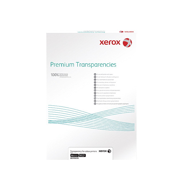 Плівка для струйного друку A4, 50арк., видаляєма полоса по короткому краю XEROX - фото 1