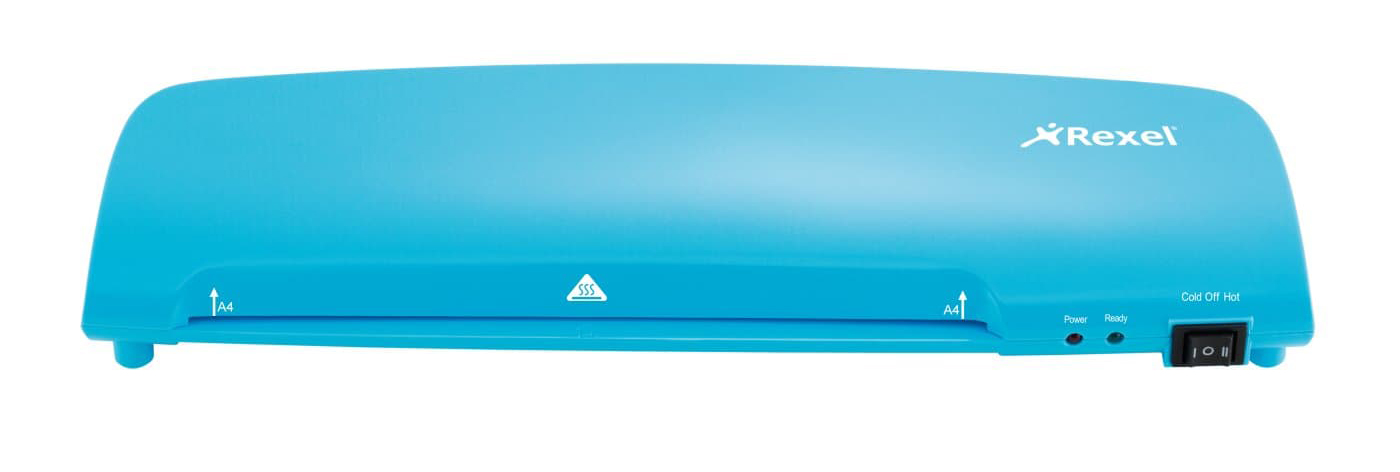 Ламинатор А4 JOY Blissful Blue, плотность пленки 75 - 125мкм., голуб. Rexel - фото 3