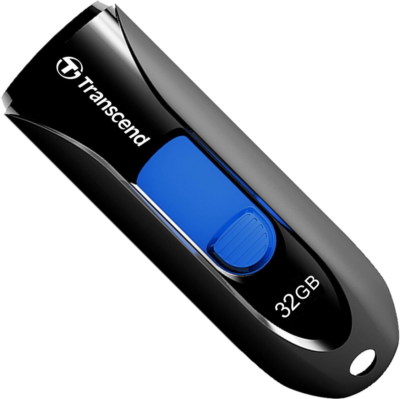 Флеш-память USB 3.0 Flash Drive 32Gb JetFlash 790 слайдер, пластик. корпус, черн. TRANSCEND - фото 4