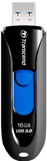 Флеш-пам'ять USB 3.0Flash Drive 16Gb JetFlash 790 слайдер, пластик. корпус, чорн. TRANSCEND - фото 5