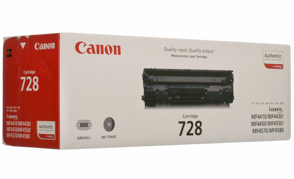 Картрідж для лазерних пристроїв Canon 728 (3500B002), оригінальний Canon - фото 2