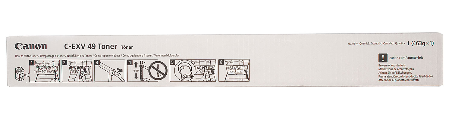 Картрідж для лазерних пристроїв Canon C-EXV49 для iR-C3320/3325/3330 (8524B002), 19000 копій, Cyan Canon - фото 3