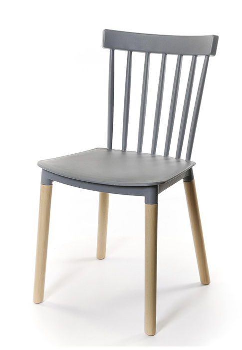 Стул Скай EX, серый АКЛАС - фото 4