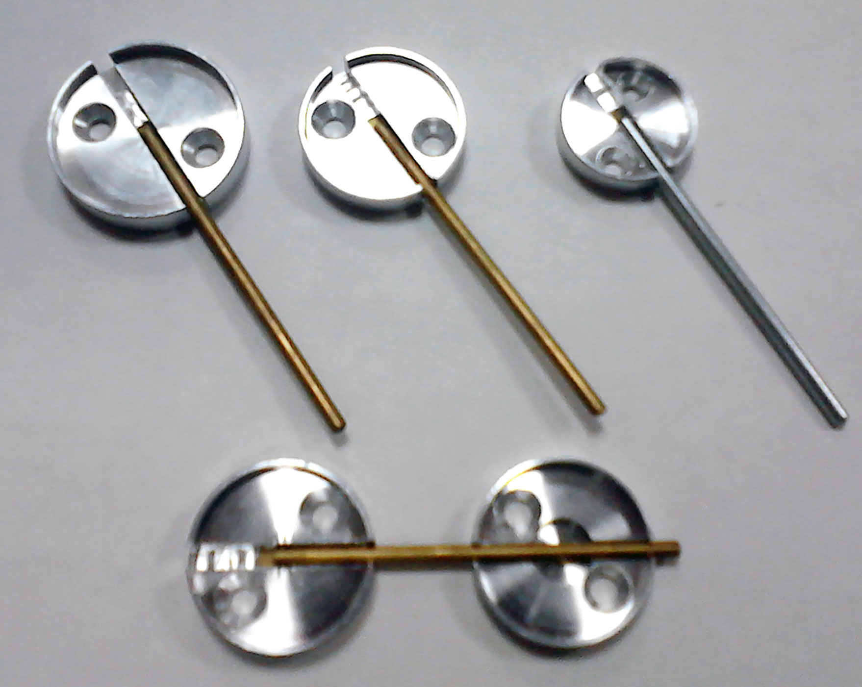 Опечатывающее устройство для дверей (подпечатник) под пластилин, диаметр 35мм., дюраль Украина - фото 3