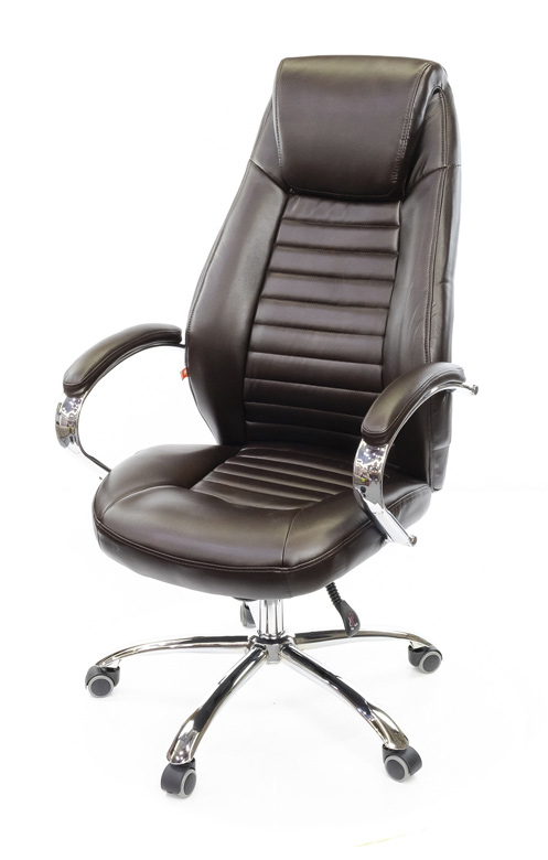 Крісло для керівника Олбері CH ANF, темно-корич. АКЛАС - фото 4