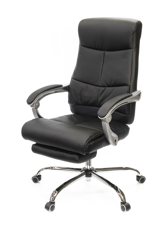 Крісло для керівника Савой, чорн. АКЛАС - фото 4