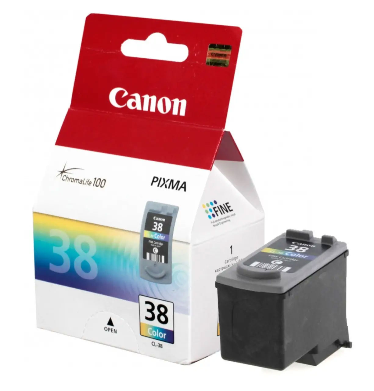 Картридж для струйных устройств Canon CL-38 (2146B005), цветн., оригинальный Canon - фото 2