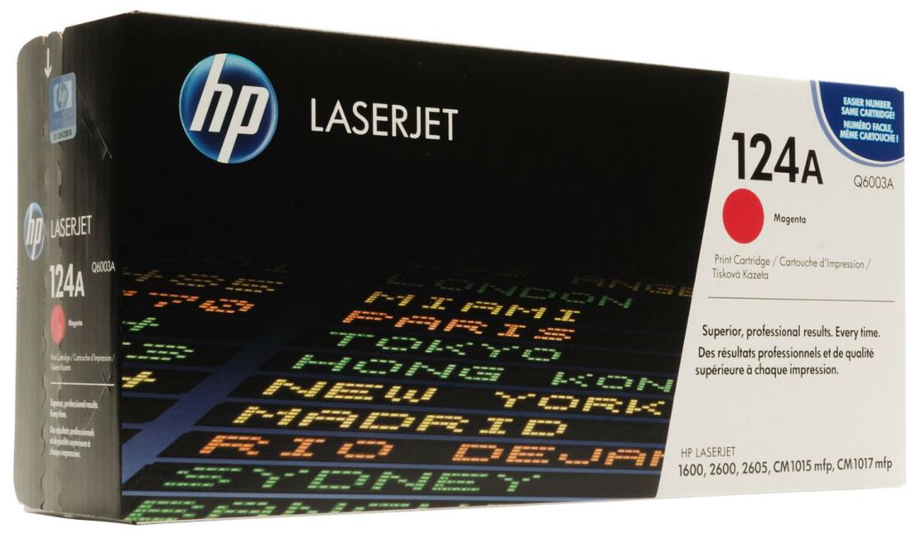 Картридж для лазерных устройств HP CLJ 1600/2600/2605 (Q6003A), красн., оригинальный HP - фото 1