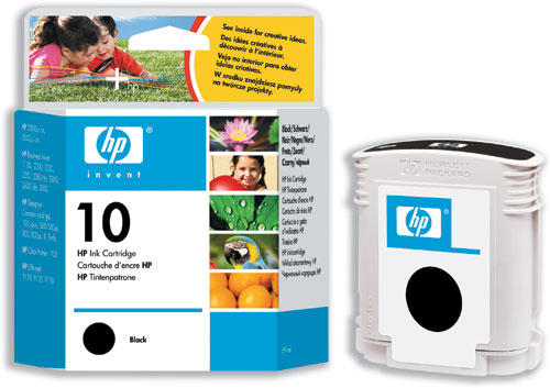 Картридж для струменевих пристроїв HP Business Inkjet 2000/2500 №10 (C4844A), чорний, оригінальний HP - фото 5