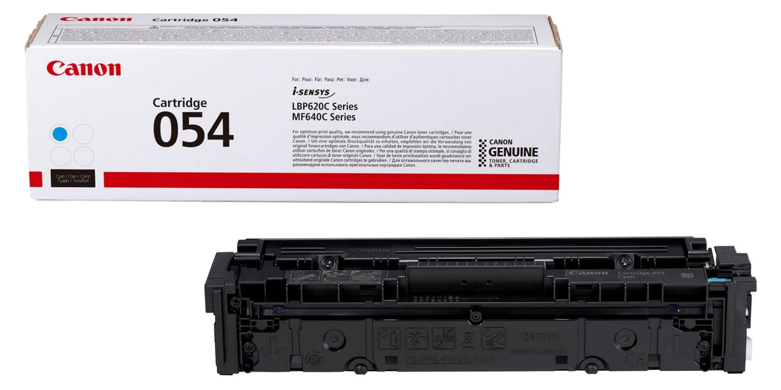 Тонер-картрідж для Canon 054H для MF641/643/645, LBP-621/623 (3027C002) ~2300 стор. (А4) Cyan Canon - фото 2