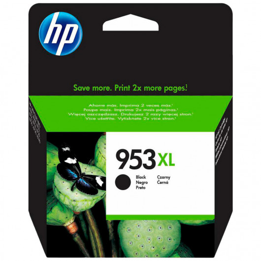 Картрідж HP No.953XL Officejet Pro8210/8710/8720/8725/8730 Black (2000 стр), ориг., чорн. HP - фото 1