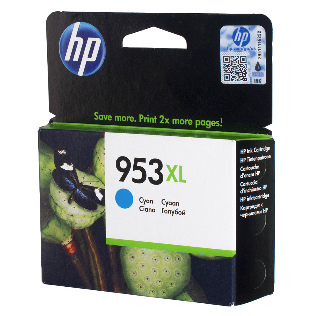 Картридж HP No.953XL Officejet Pro8210/8710/8720/8725/8730 Cyan (1600 стр), ориг., блакит. HP - фото 4