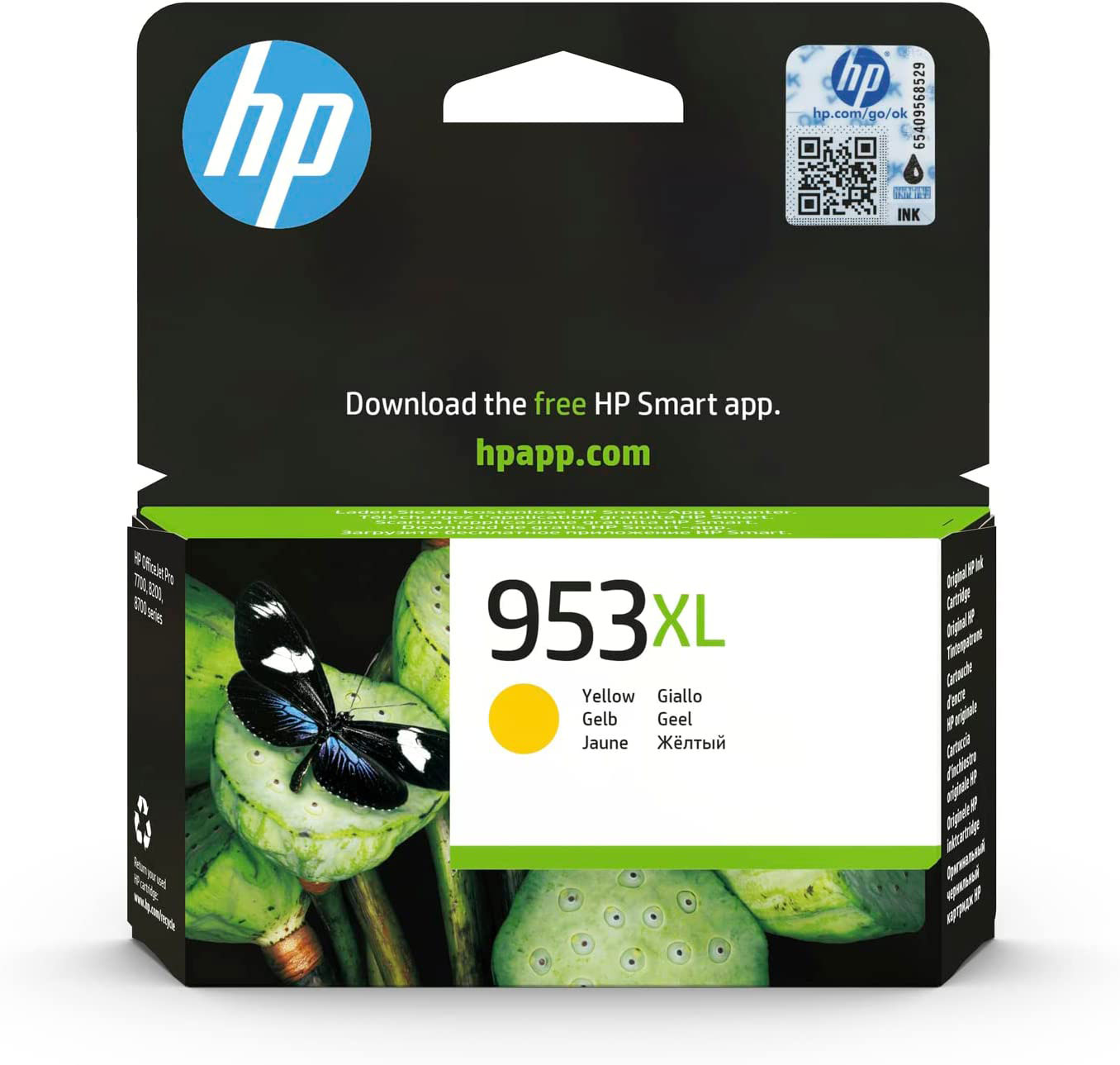 Картридж HP No.953XL Officejet Pro8210/8710/8720/8725/8730 Yellow (1600 стр), ориг., желт. HP - фото 4