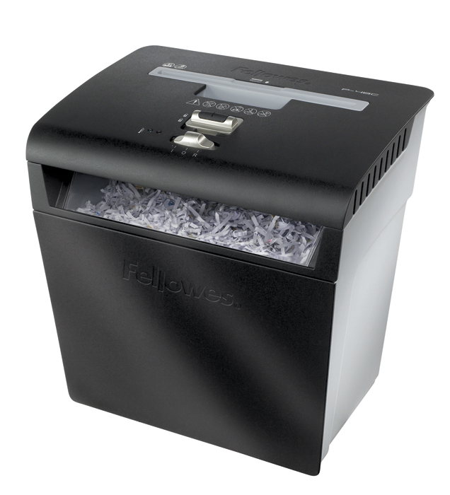 Знищувач документів P-48C 8арк., 3м/хв., перехресне різання 3,9*50мм., корзина на 18л. FELLOWES - фото 1