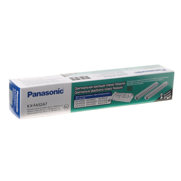 Я_Термопленка Panasonic KX-FA52A, 2*30м. Panasonic - фото 1