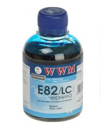 Чорнило Epson Stylus Photo (Light Cyan) Е82/LC 200г.  Epson - фото 1