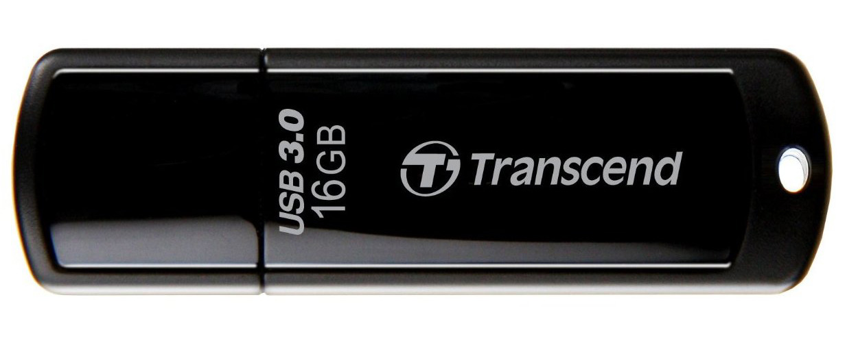 Флеш-память USB 3.0 Flash Drive 16Gb JetFlash 700 моноблок, пластик. корпус, черн. TRANSCEND - фото 5