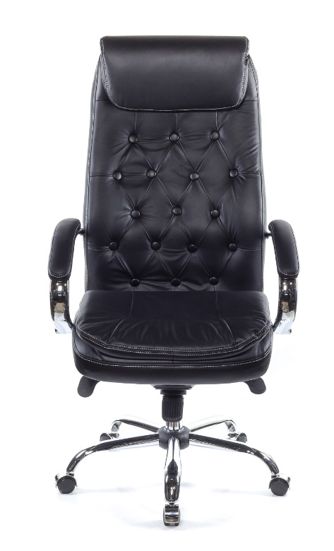 Кресло для руководителя Лацио CH MB, черн. АКЛАС - фото 4
