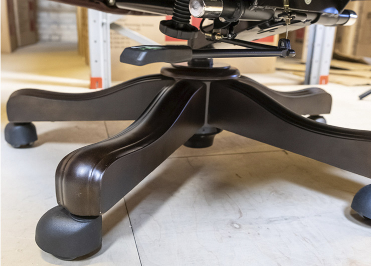 Кресло для руководителя Лигурия EX D-TILT, красн. АКЛАС - фото 7