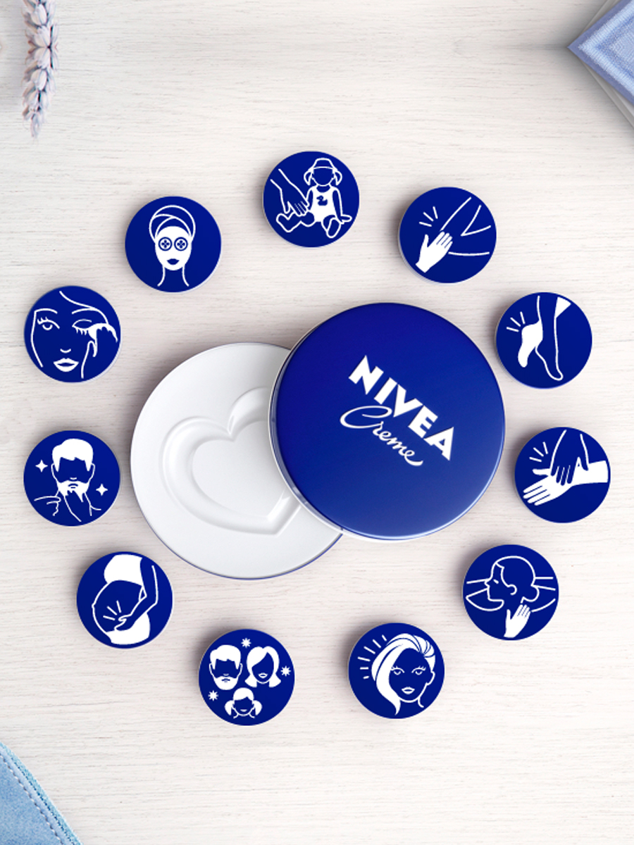 Крем універсальний Nivea Creme зволожувальний, 75мл. Nivea - фото 2