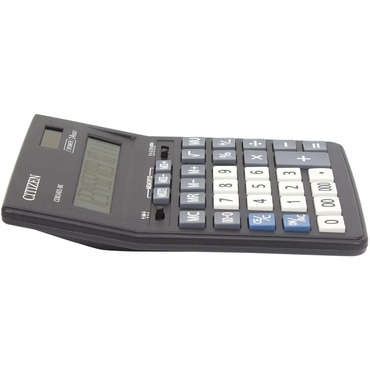 Калькулятор CDB1401-BK, 14 разрядов, 205х155х35мм., черн. Citizen - фото 4