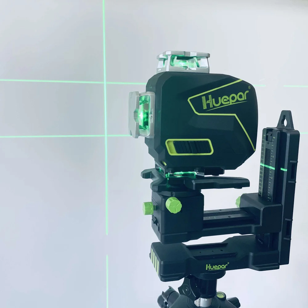 Лазерный уровень 4D Huepar S04CG, 4 плоскости, базовая комплектация Huepar - фото 6