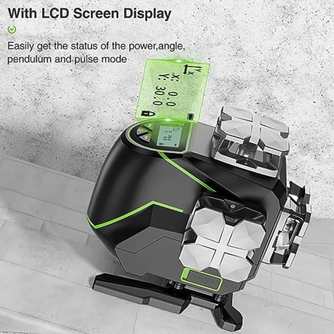 Лазерный уровень 4D Huepar S04CG, 4 плоскости, базовая комплектация Huepar - фото 10