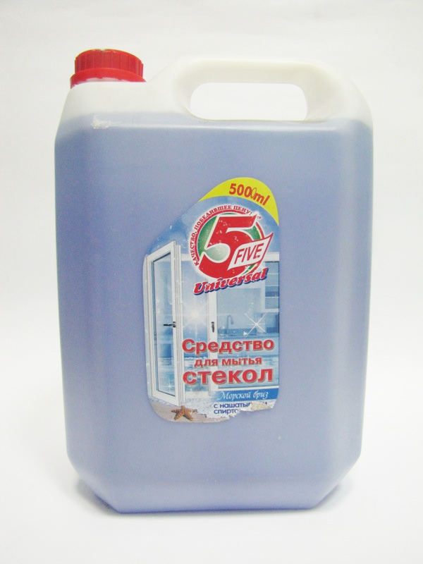 Засіб для миття скла, 5л. Морський бриз  5 Five - фото 1