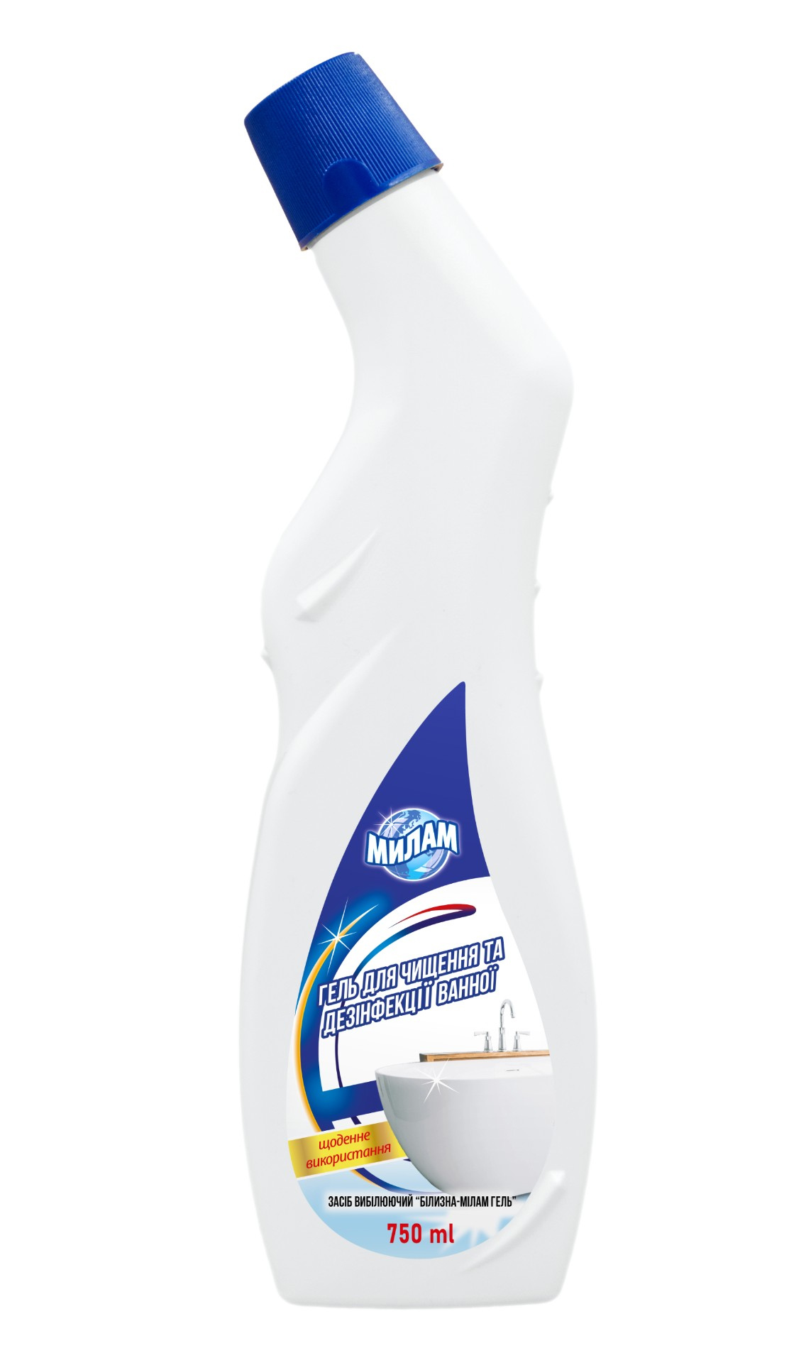 Гель для чищення та дезинфекції ванної 