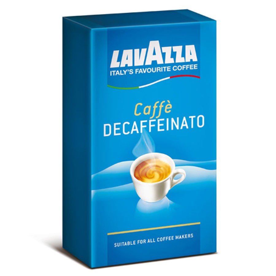 Кава мелена Dekafinato 250гр. без кофеіну Lavazza - фото 1