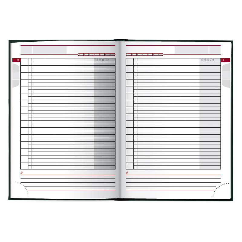 Ежедневник недатированный Агенда Miradur Trend, зелен. Brunnen - фото 2