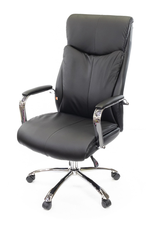 Кресло для руководителя Маккай CH ANF, черн. АКЛАС - фото 2