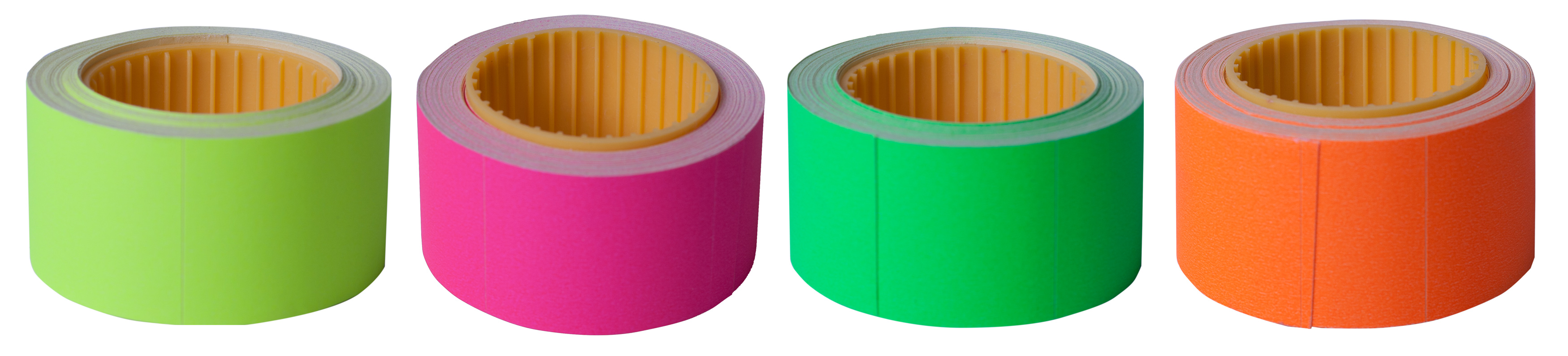 Этикет-лента 50*40мм., прямоугольная, внешняя намотка, 100шт./рул., 1рул., зелен. BuroMax - фото 1