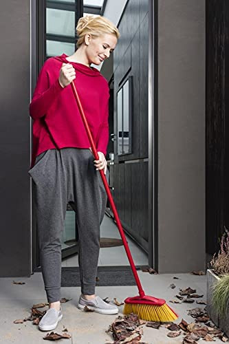 Щетка для уборки на улице с длинной ручкой Garden 2 in 1, 1480*380*55мм., жесткая, красн. (112091) Vileda - фото 6