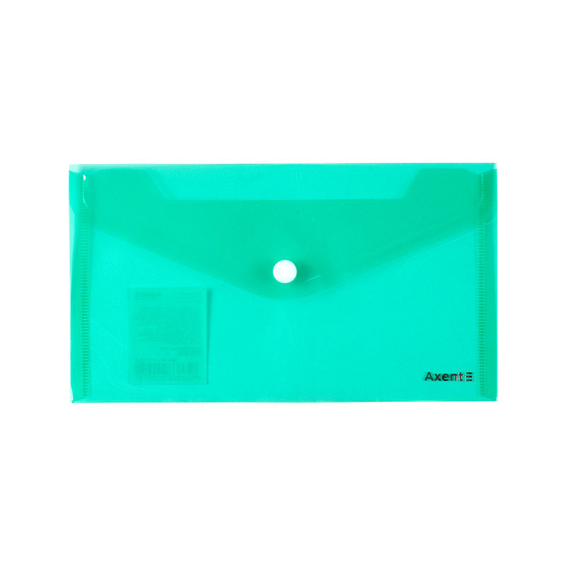 Папка-конверт на кнопці, DL пр., асорті Axent - фото 7