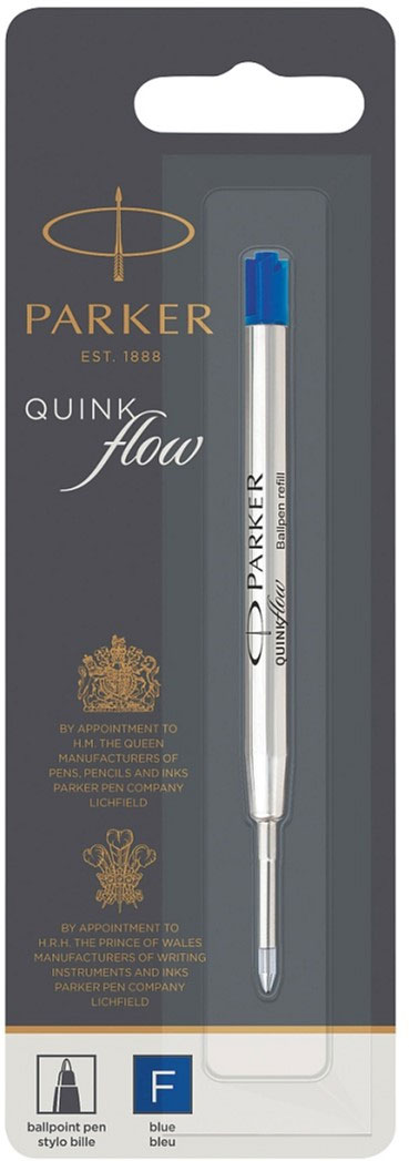 Стержень шариковый Паркер QUINKFLOW F, толщина линии 0.8мм., син. Parker - фото 1
