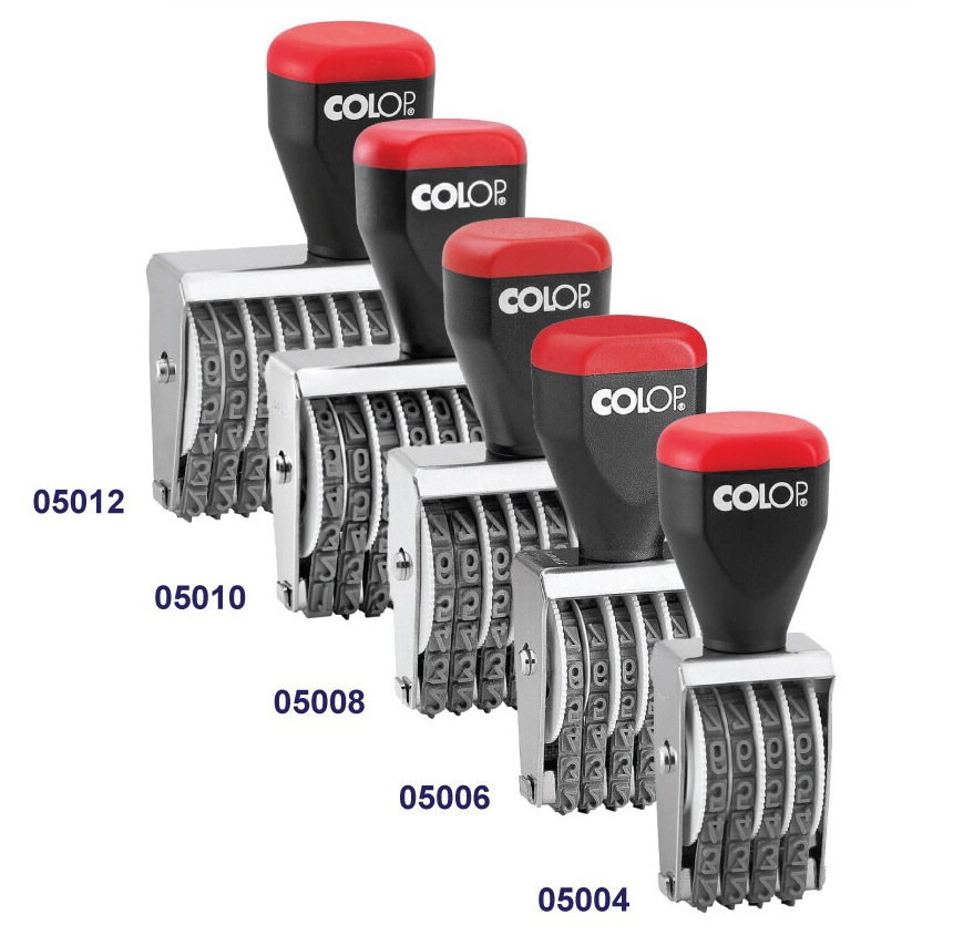 Нумератор 6-разрядный 5мм., ленточный Colop - фото 2