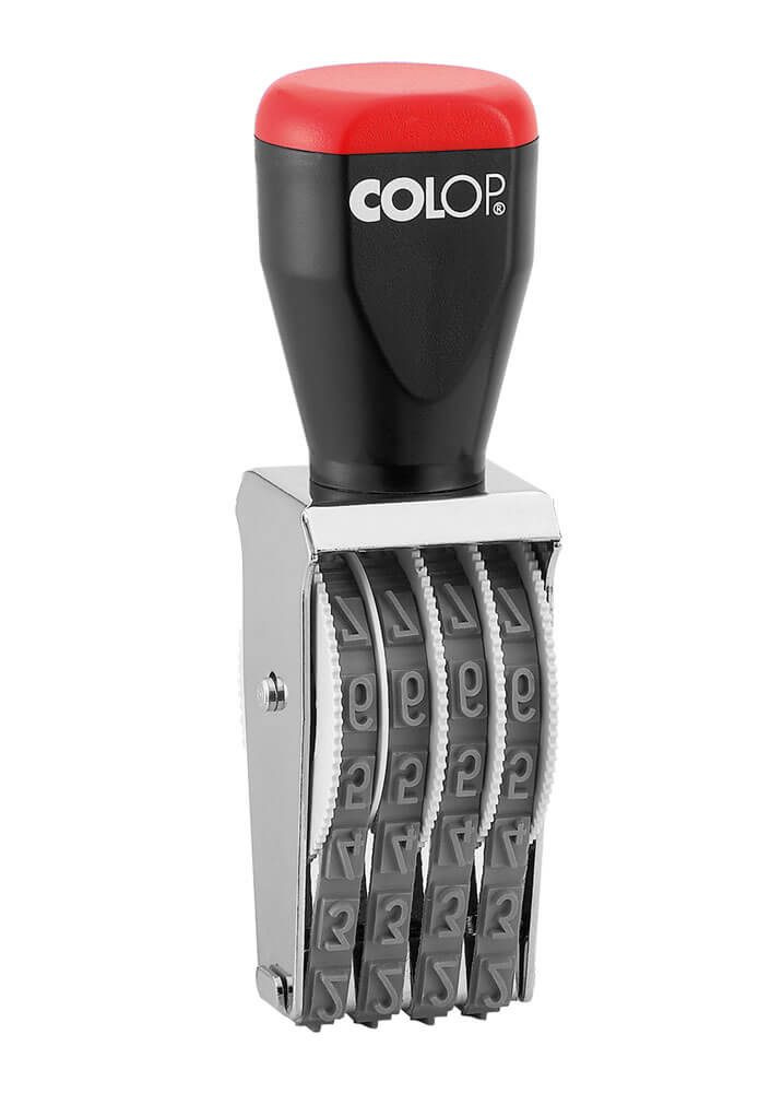 Нумератор 4-разрядный 7мм., ленточный Colop - фото 2