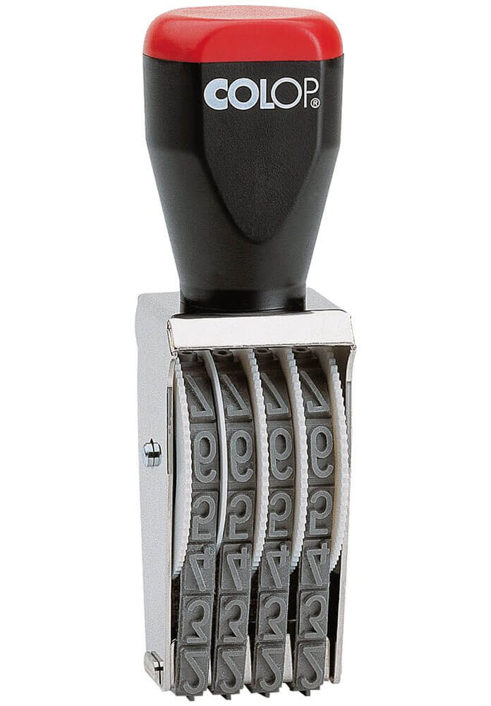 Нумератор стрічковий 4-розрядний 15мм. Colop - фото 2