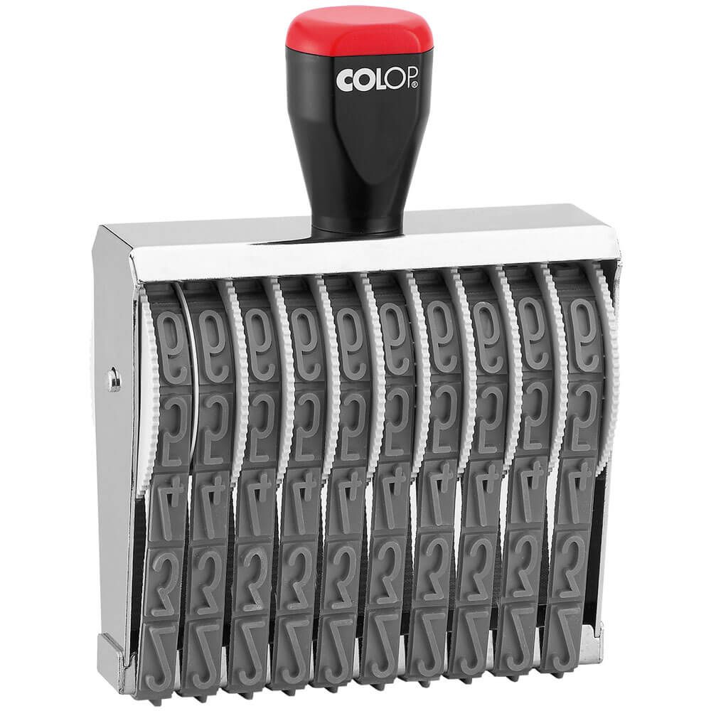 Нумератор стрічковий 10-розрядний 18мм. Colop - фото 2